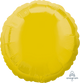 Yellow Decorator Circle 18″ Balloon