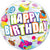 22in Bday Cupcake Bubble 22″ Bubble Balloon Balloon by Qualatex from Instaballoons