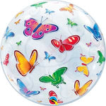 22in Butterflies  Bubble 22″ Bubble Balloon Balloon by Qualatex from Instaballoons