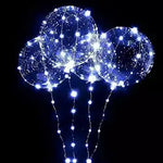 22in Clear Balloon with Light 22″ by Imported from Instaballoons