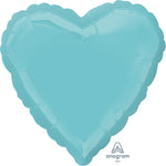 Robins Egg Blue Heart 18″ Balloon