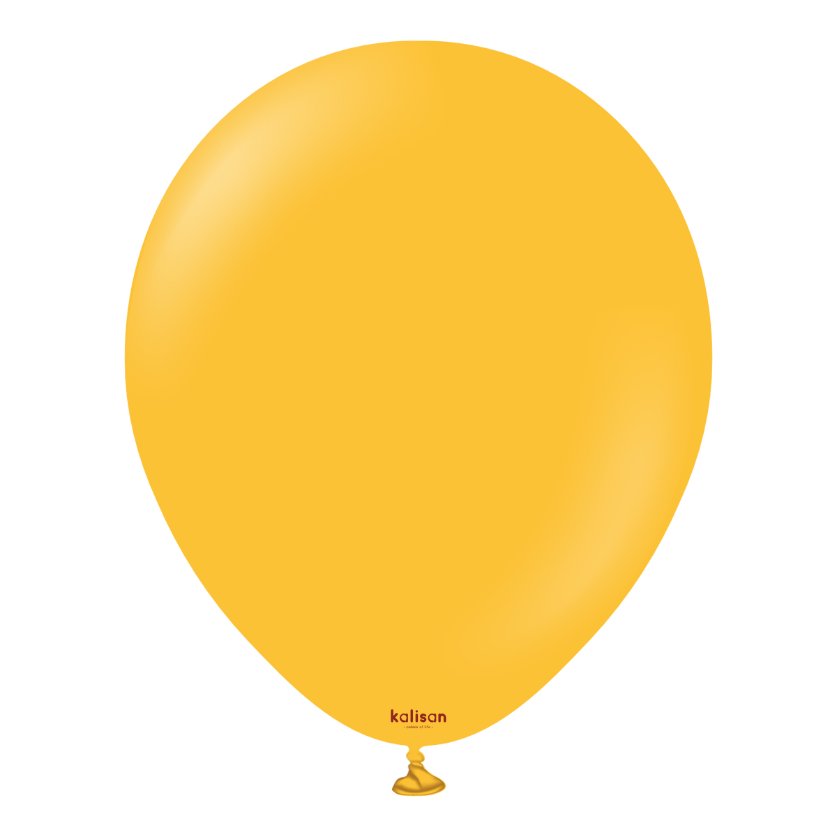 Amber 12″ Latex Balloons (100 count)