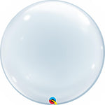 24" Bubble Balloon - Clear - Qualatex