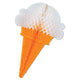 24" Honeycomb Decoration - Ice Cream Cone - The Beistle Company