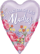 26" Corazon de Satin para el Dia de la Madre - Betallic