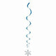 26" Hanging Decorations - Snowflake (3ct) - Unique