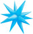 26" Neon Exploding Stars Balloon - Winner Party