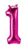 26" Pink Foil Numbers  - Party America