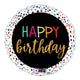 Birthday Colorful Dots 18" Balloon