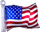 27" American Flag - Anagram