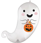 27" Satin Trick or Treat Ghost - Anagram