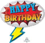 27" Superhero Happy Birthday - Anagram