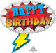 27" Superhero Happy Birthday - Anagram