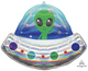 28" Alien Spaceship Iridescent - Anagram