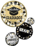 28" Felicidades Graduados Circles & Dots (5ct) - Anagram