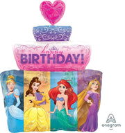 28" Princesses Birthday Cake - Anagram