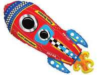28" Happy Birthday Rocket (5ct) - Conver USA