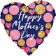 28" Happy Mothers Day Navy & Glitter Dots - Anagram