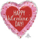 28" Happy Valentines Day Glitter Hearts (5ct) - Anagram