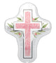 28" Pink Cross Foil Balloon (1 Count) - Anagram