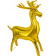 28" Standing Reindeer - Gold (2ct)