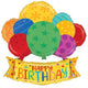 29" Birthday Balloons Banner - Foil Balloon (PKG) - Betallic