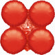 29" MagicArch™ Large - Red (5ct) - Anagram