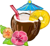 30" Coconut Pina Colada Balloon - Anagram