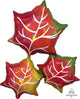 30" Iridescent Leaves - Anagram