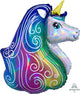 30" Iridescent Rainbow Unicorn - Anagram