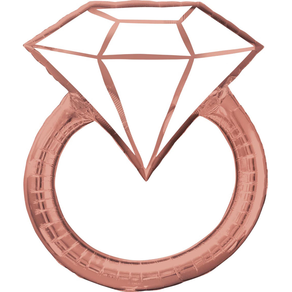 30" Wedding Ring - Rose Gold - Anagram