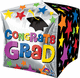 Way to Go Grad Star Cubez 15" Balloon