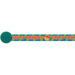 30ft Dinosaur Prehistoric Crepe Paper Streamer (1 Count) - Amscan