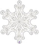 31" Clear Snowflake - Betallic