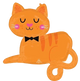 31" Orange Tabby Cat - Anagram