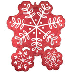 31" Satin Nordic Snowflakes (5ct) - Anagram