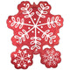 31" Satin Nordic Snowflakes (5ct) - Anagram