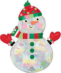 31" Shimmer Snowman - Holographic - Anagram