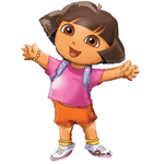 32" Airwalker¨ - Dora The Explorer - Anagram