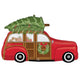 32" Christmas Woody Wagon - Anagram