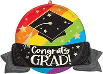 32" Congrats Grad Bold Rainbow - Anagram