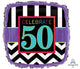 32" Doo-Dads 50th Birthday Celebration with Boa Trim - Anagram