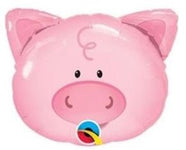 30" Playful Pig Head - Qualatex