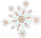 32" Satin Winter Wonderland Snowflake - Anagram