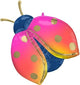 33" Colorful Ladybug - Anagram