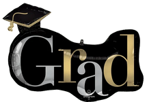 33" Grad with Cap - Anagram