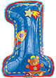 33" Hugs & Stitches - 1st Birthday Boy - Anagram