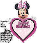 33" Minnie Mouse Birthday - Personalizable - Anagram