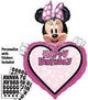 33" Minnie Mouse Birthday - Personalizable - Anagram