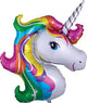 33" Rainbow Unicorn Foil Balloons - Anagram